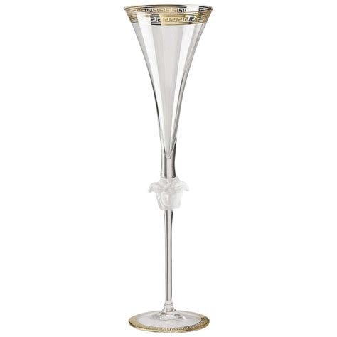 versace champagne glasses.